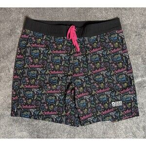 Zero Foxtrot Contraband Ripstop Board Shorts 7” Mens L Unlined Skulls Neon 2021